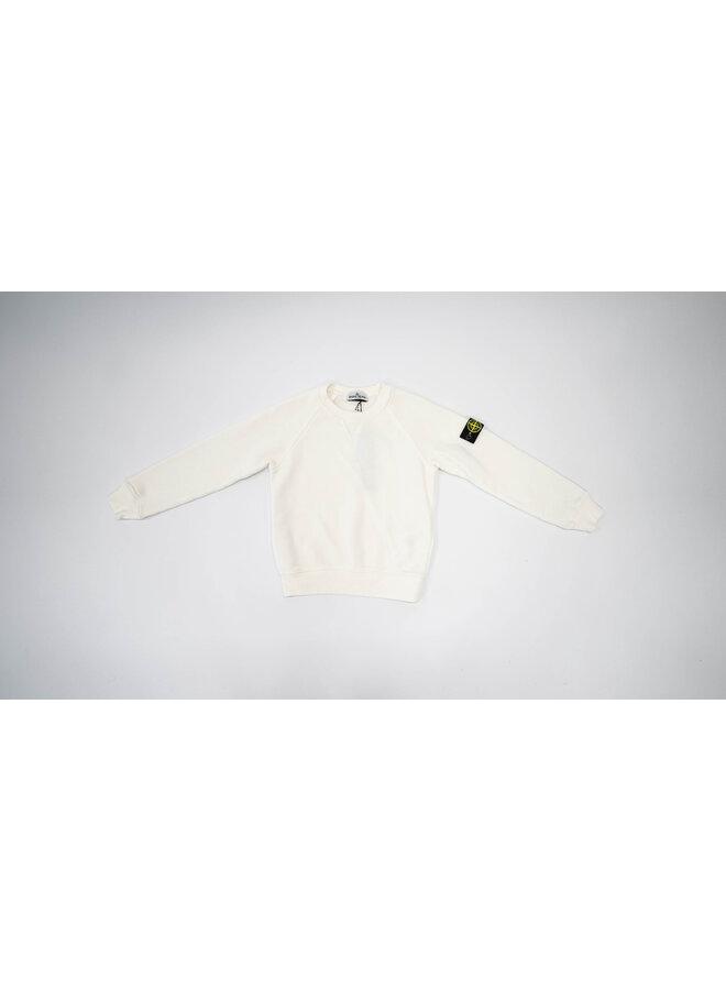 Stone Island FW23 - Felpa Logo-Patch Sweater - Ivory