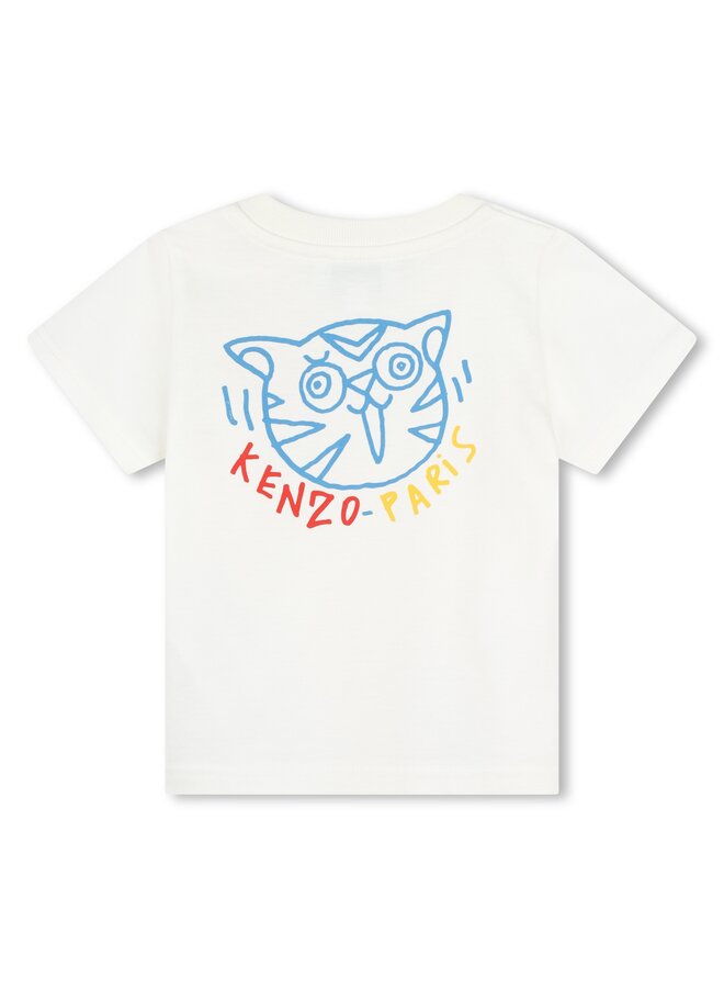 Kenzo SS24 Baby Boy - T-Shirt & Shorts Set - Ivory