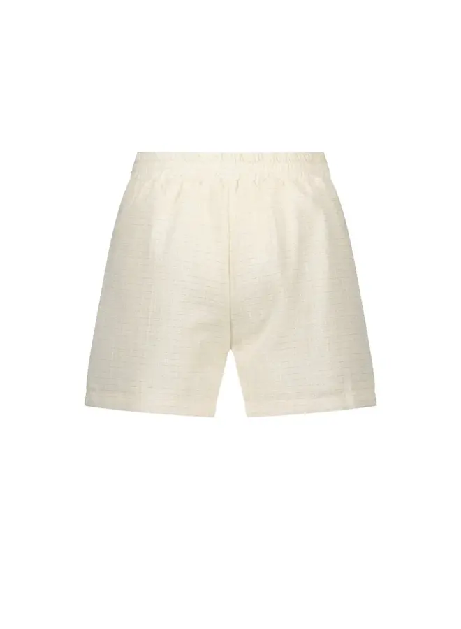 Le Chic SS24 - Dutti Tweed Shorts - Off White