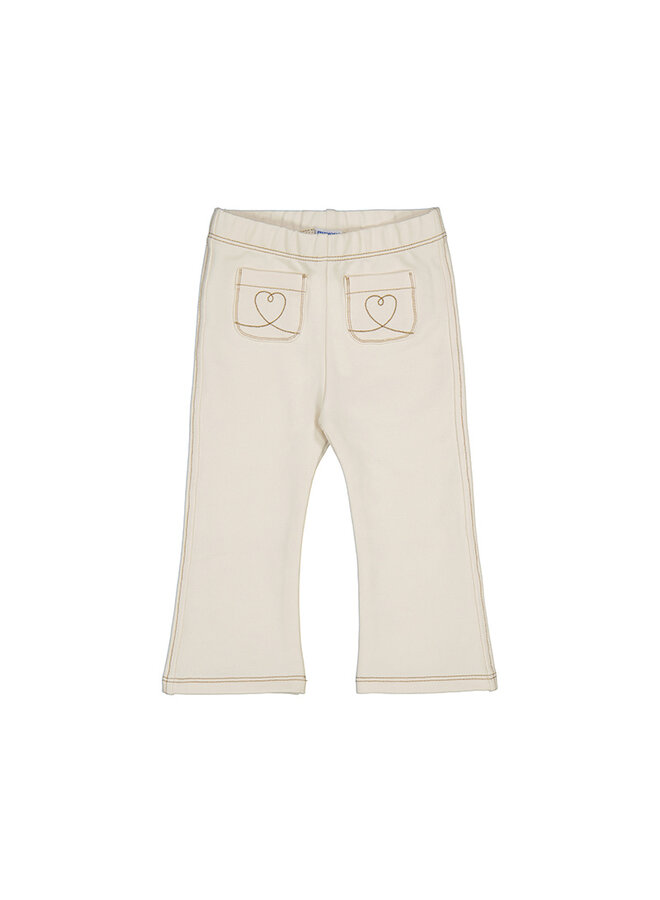 Mayoral SS24 - Flare Pants - Almond