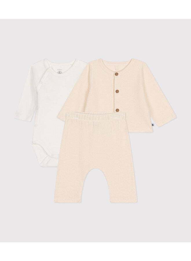 Petit Bateau - Ensemble 3 Pieces - Avalanche