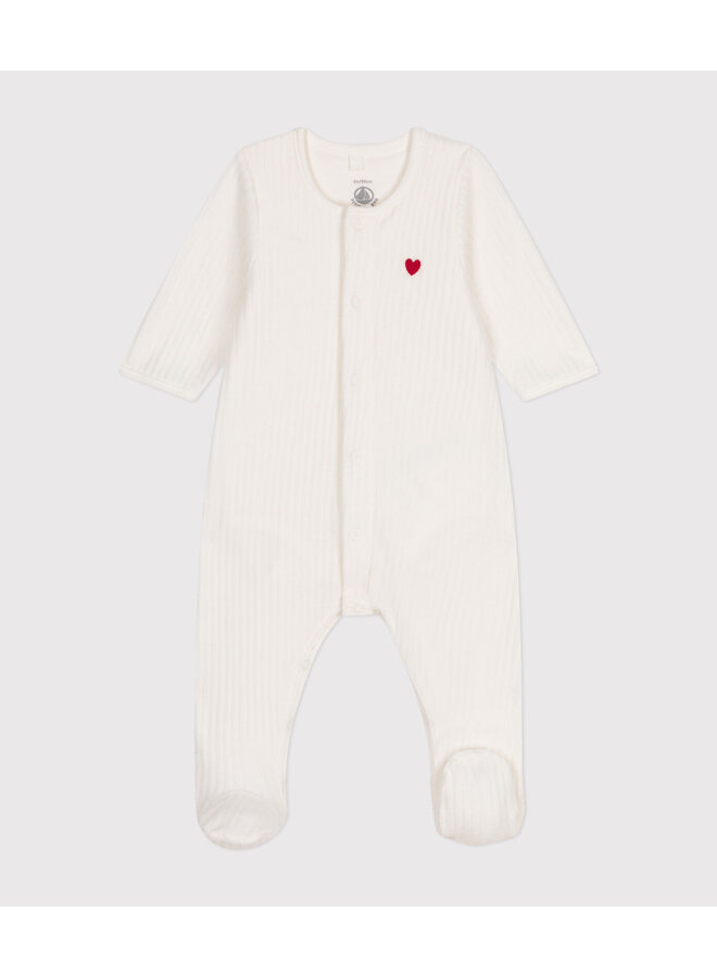 Petit Bateau - Bodyjama - Marshmallow