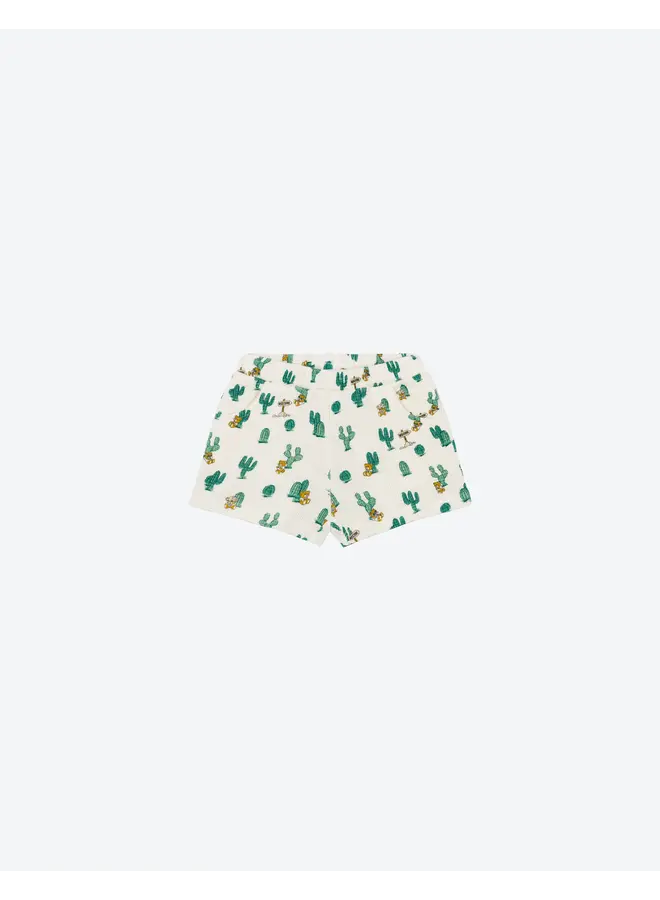 Moschino SS24 - Baby Shorts - Milk Cream Cactus