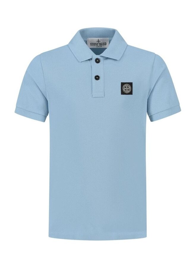 Stone Island SS24 - Polo Shirt Logo-Patch - Blue