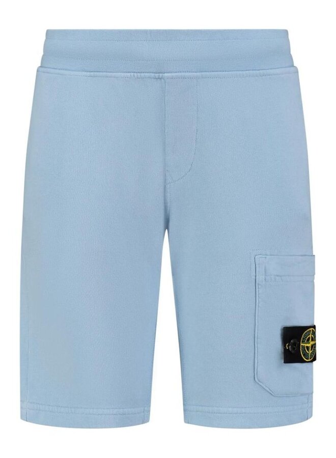 Stone Island SS24 - Felpa Bermuda Shorts - Blue