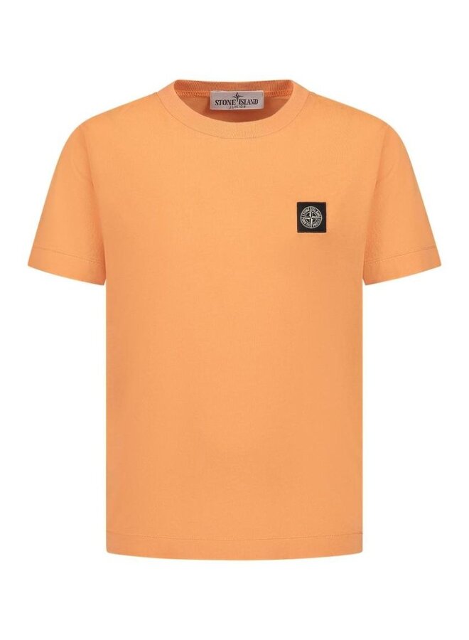 Stone Island SS24 - T-Shirt Logo-Patch - Orange