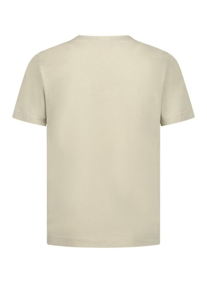 Stone Island SS24 - T-Shirt Logo-Patch - Natural Beige