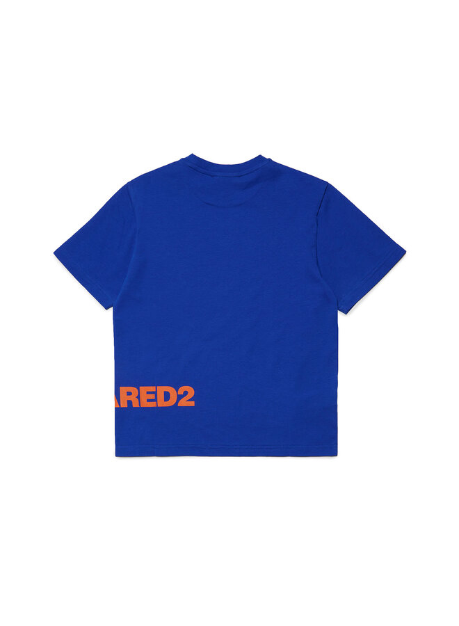 Dsquared2 SS24 Kids - T-Shirt Relax Fit - Blue