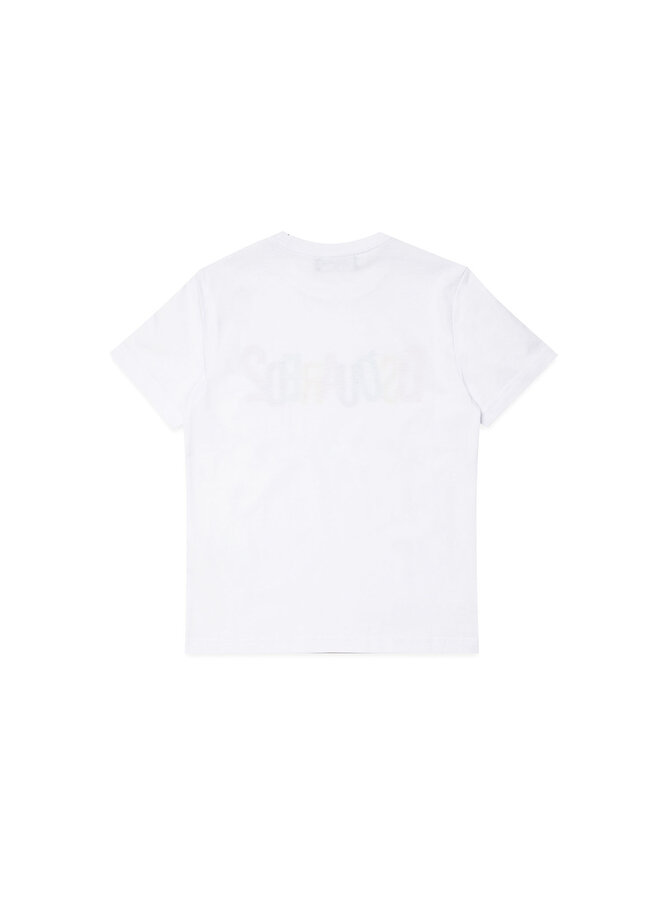 Dsquared2 SS24 Kids - T-Shirt Relax Fit - White/Multi