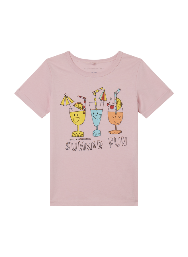 Stella McCartney SS24 Girl - T-Shirt - Pink