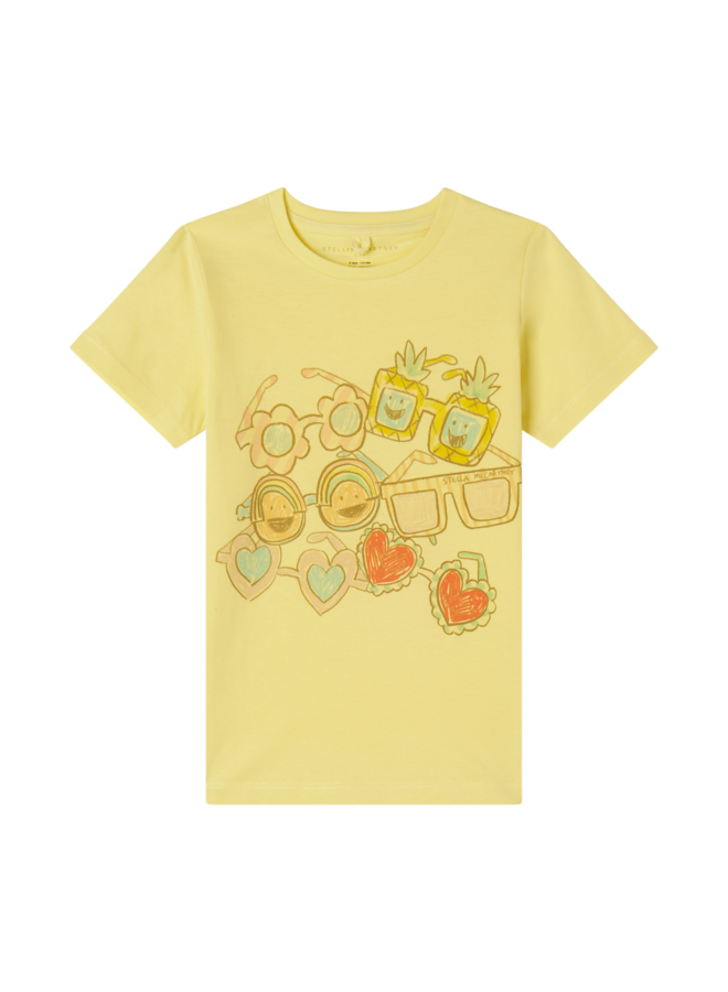 Stella McCartney SS24 Girl - T-Shirt - Daffodil Yellow