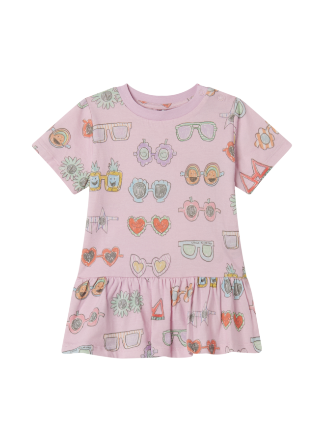 Stella McCartney SS24 Baby - Dress - Pink/Multicolor