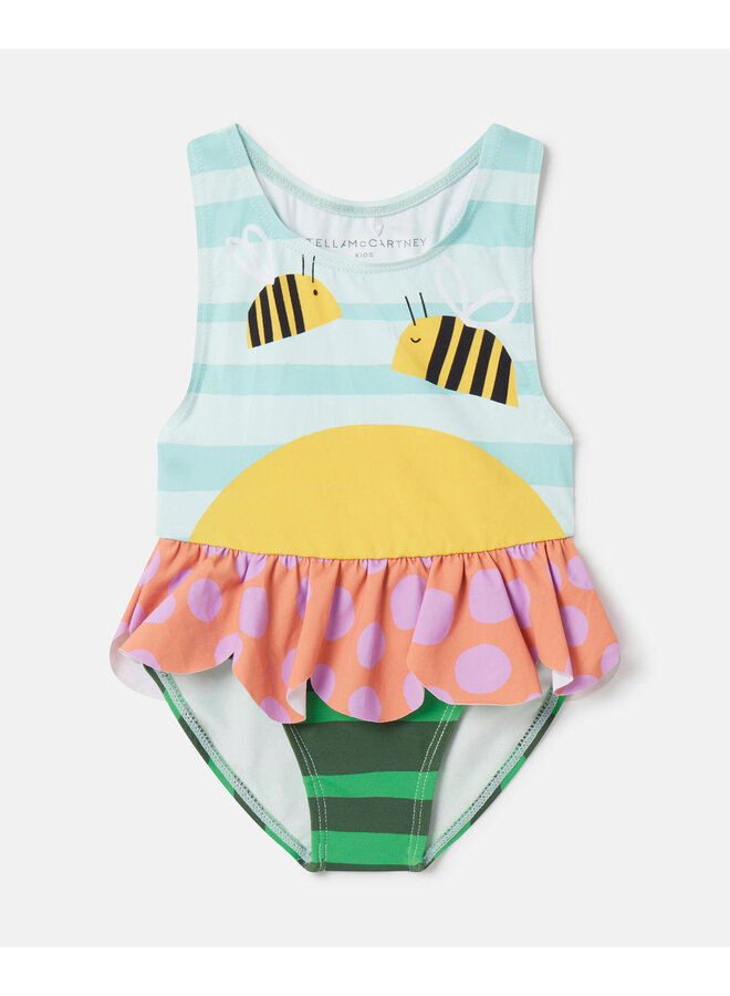 Stella McCartney SS24 Baby - TUC039 Swimsuit - Multicolor