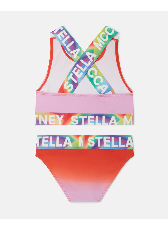 Stella McCartney SS24 Girl - TUCA95 Bikini- Ombré/Multicolor