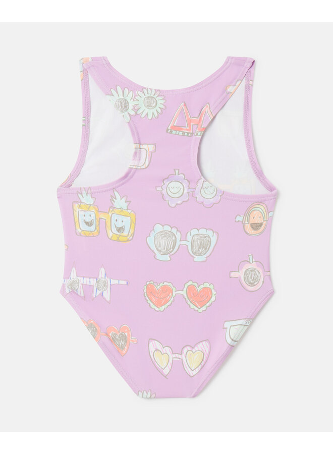 Stella McCartney SS24 Baby - TUC029 Swimsuit - Pink/Multicolor