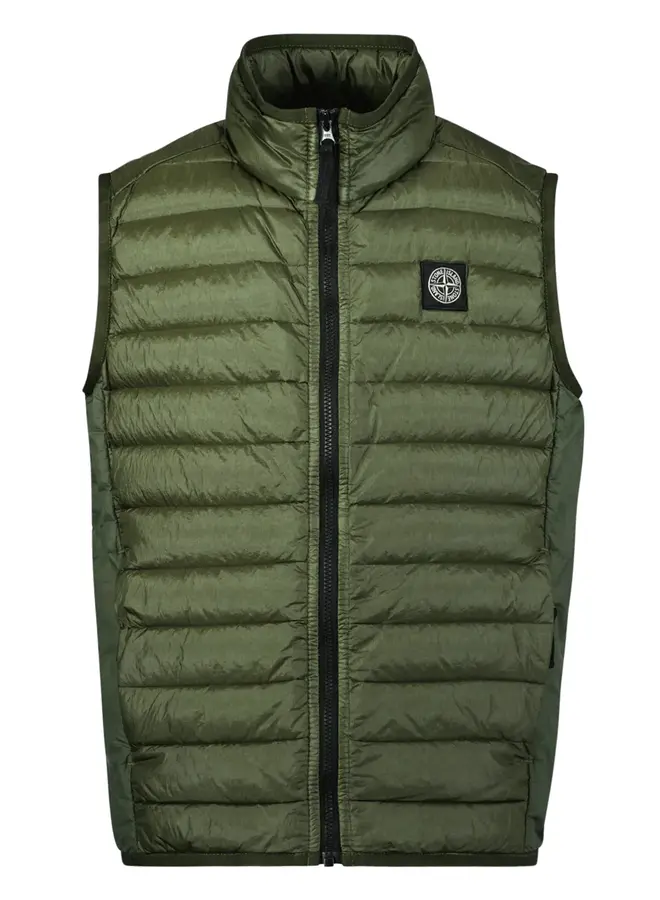 Stone Island SS24 - Vera Piuma Bodywarmer - Olive