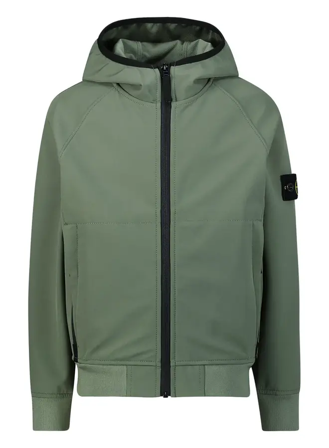 Stone Island SS24 - Logo-Patch Jacket - Musk