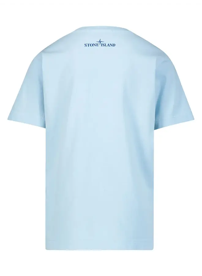 Stone Island SS24- T-Shirt Print Compass - Blue