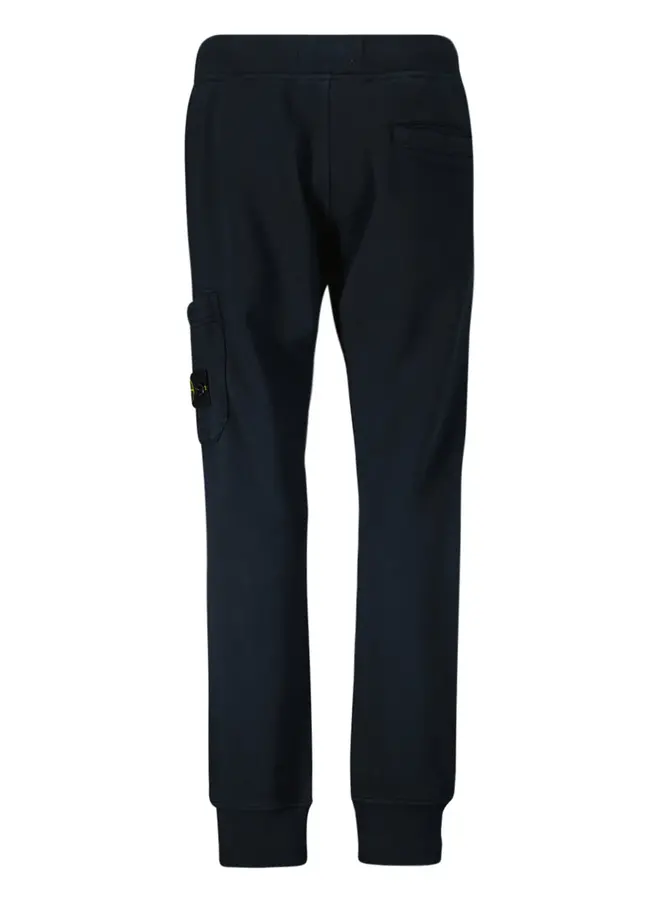 Stone Island SS24 - Felpa Logo-Patch Pants - Black