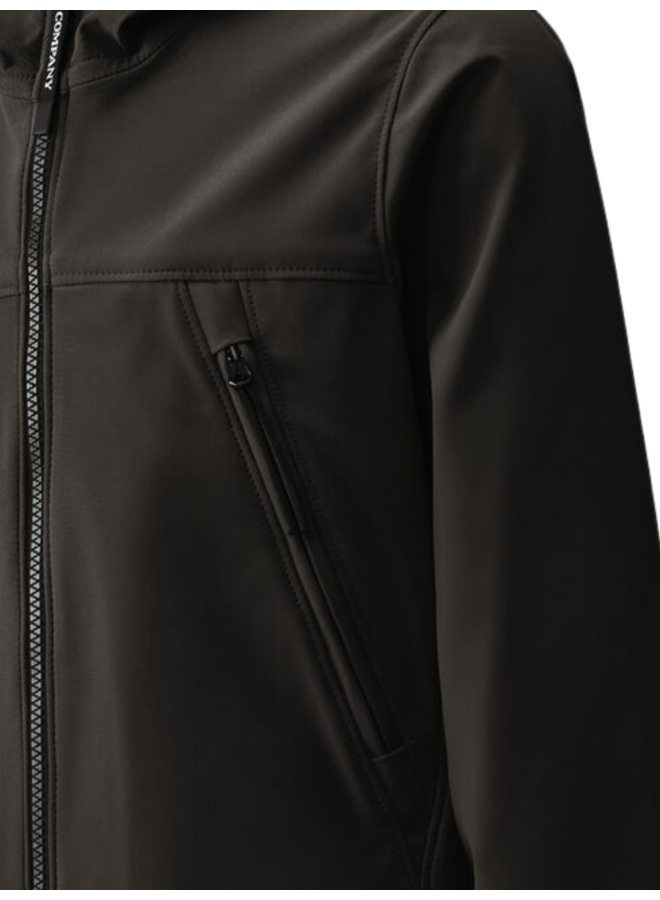 C.P. COMPANY SS24 - Hooded Jacket - Black