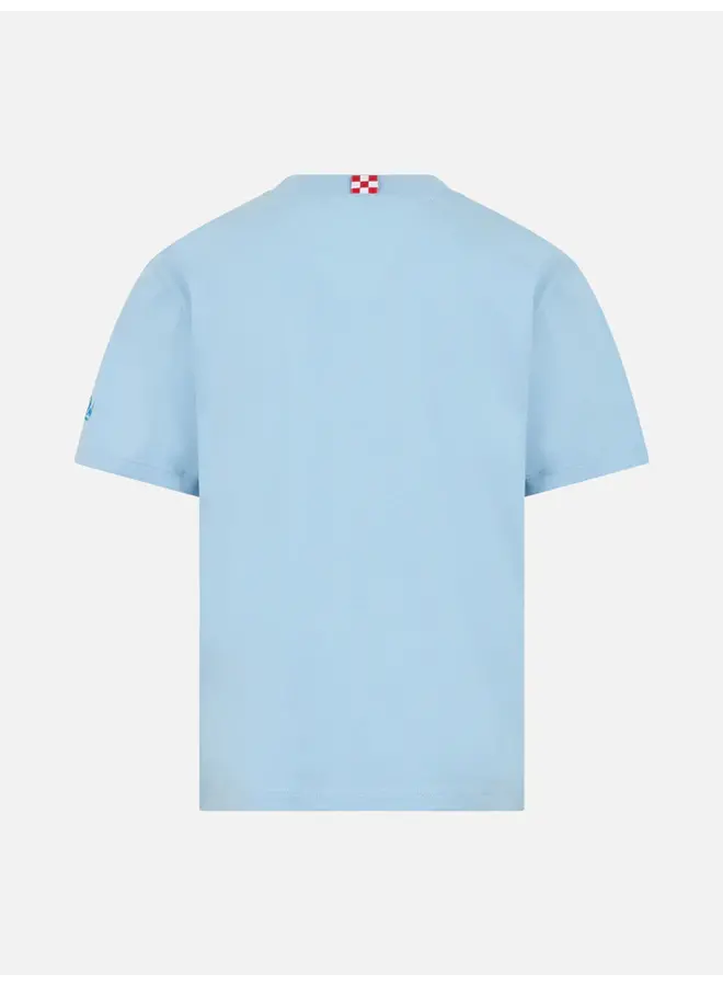 Saint Barth SS24 Boy - POT0002 T-Shirt - Light Blue