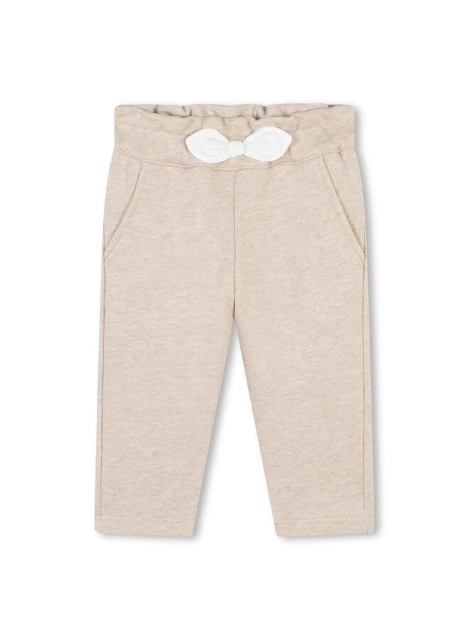 Chloé FW24 Kids - C20301 Trousers - Melange Beige