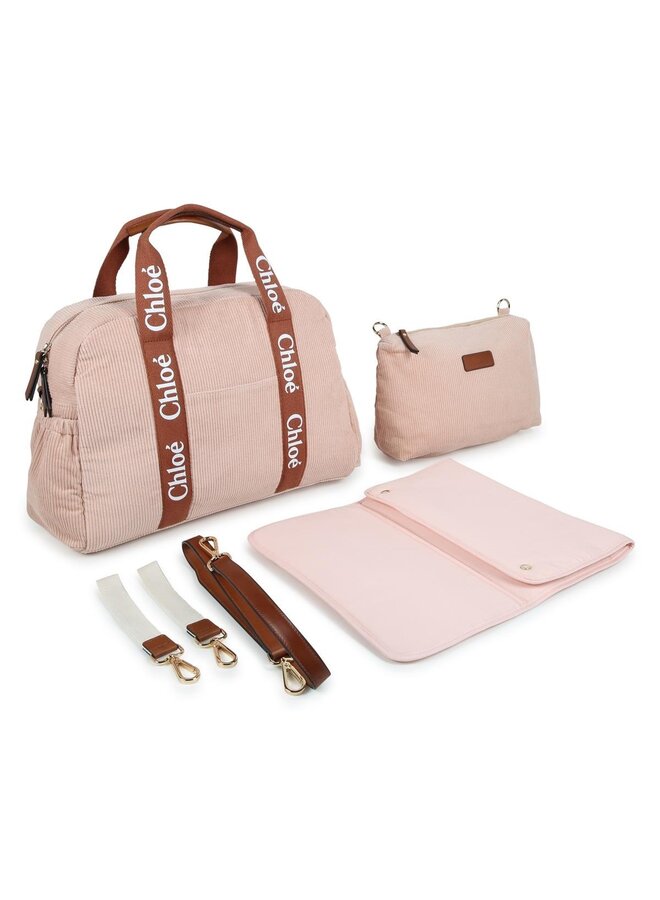 Chloé FW24 Kids - C20347 Diaperbag - Light Pink