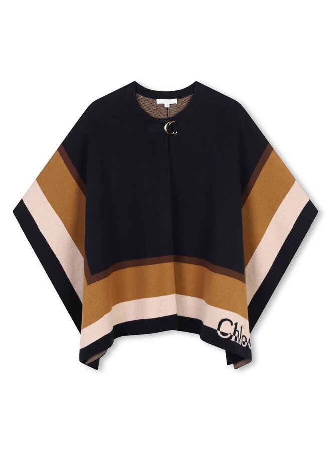 Chloé FW24 Kids - C20315 Cape - Marine Multicolor