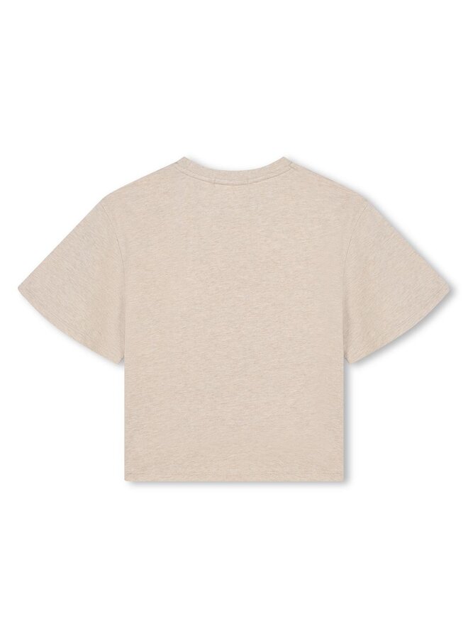 Chloé FW24 Kids - C20369 T-shirt - Melange Beige