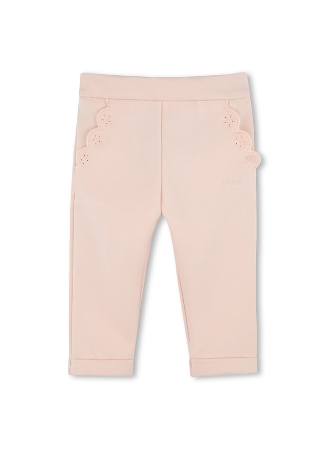 Chloé FW24 Kids - C20302 Trousers - Old Pink