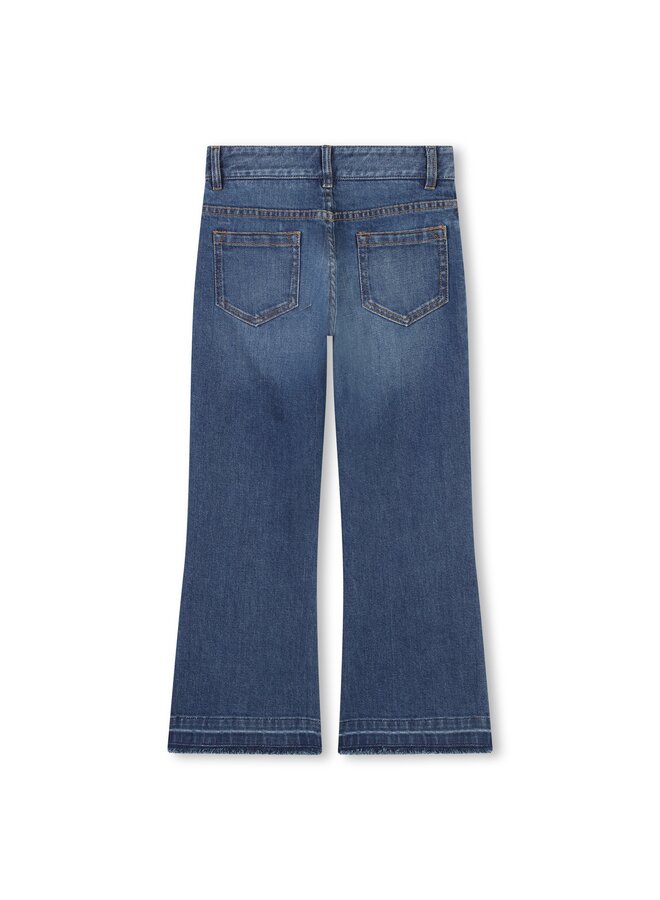 Chloé FW24 Kids - C20230 Jeans - Denim Blue