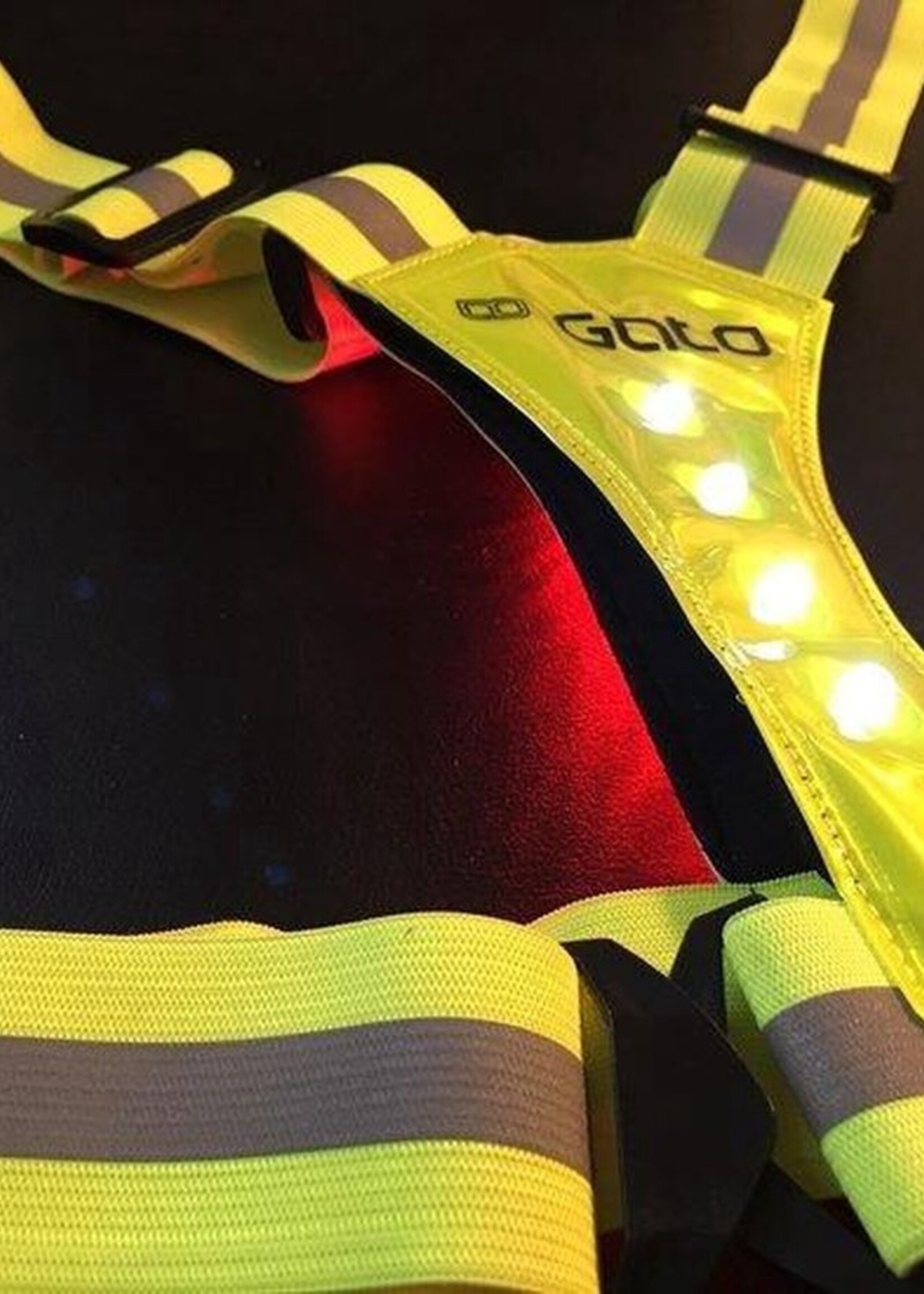 LED USB SPORT VEST