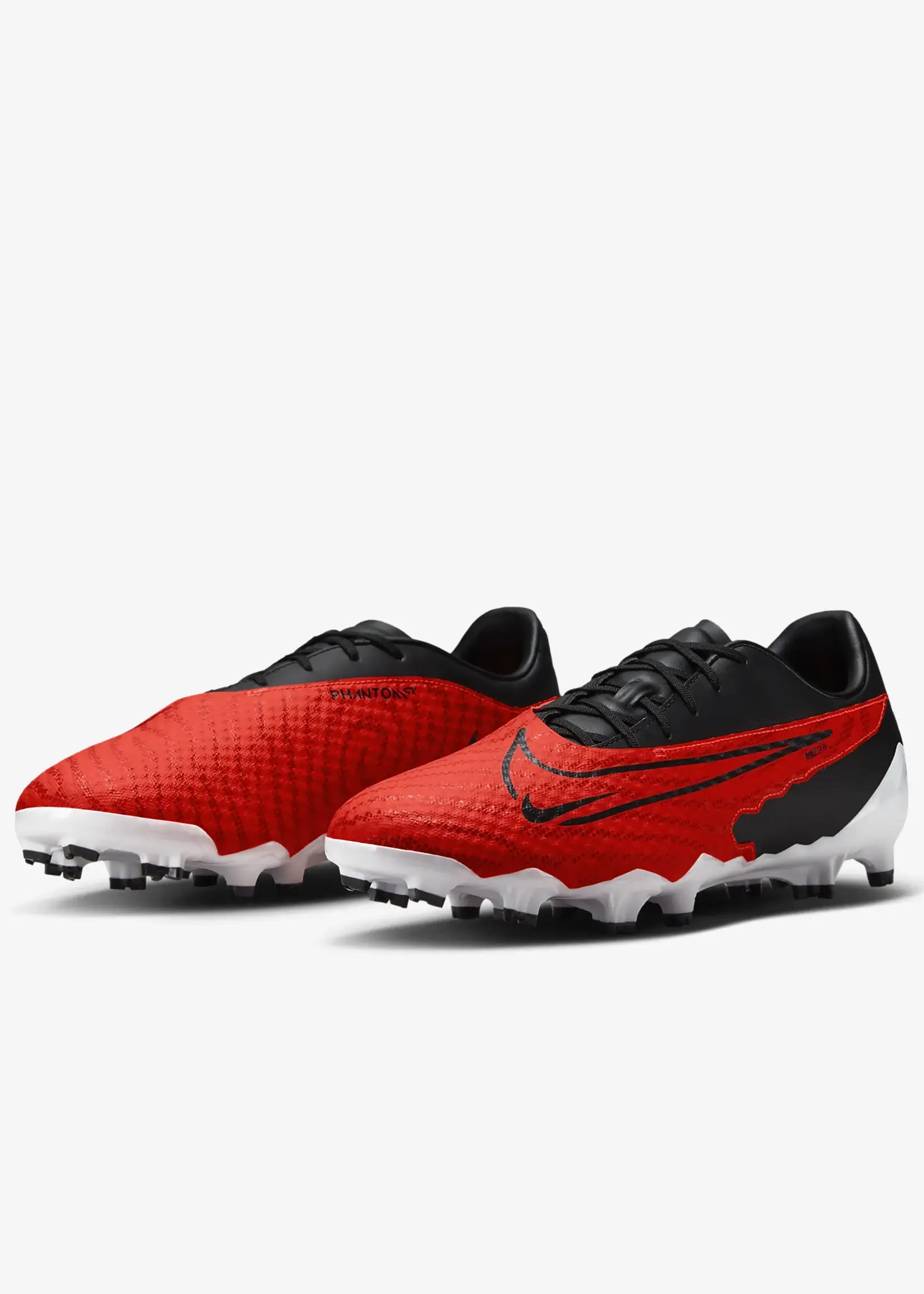 NIKE PHANTOM GX ACADEMY, BRIGHT CRIMSON/BLACK-WHITE
