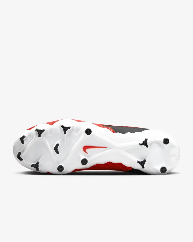 NIKE PHANTOM GX ACADEMY, BRIGHT CRIMSON/BLACK-WHITE