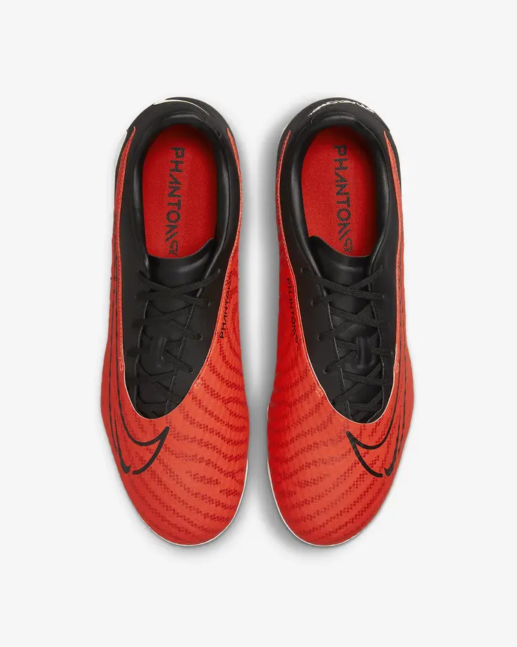 NIKE PHANTOM GX ACADEMY, BRIGHT CRIMSON/BLACK-WHITE