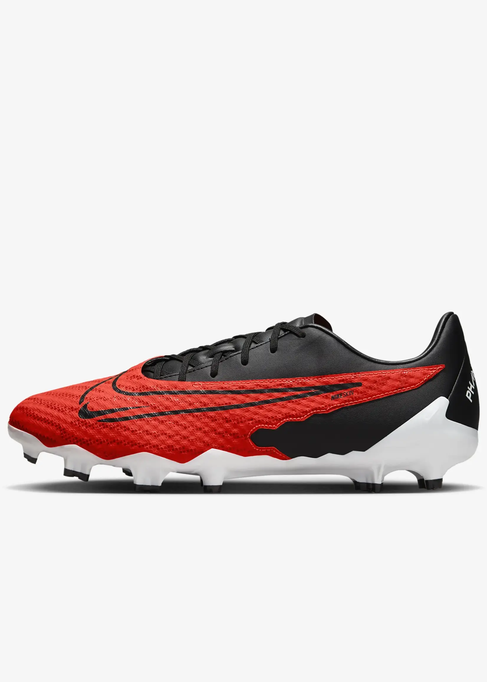 NIKE PHANTOM GX ACADEMY, BRIGHT CRIMSON/BLACK-WHITE