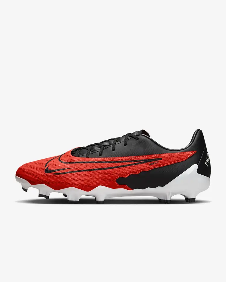 NIKE PHANTOM GX ACADEMY, BRIGHT CRIMSON/BLACK-WHITE