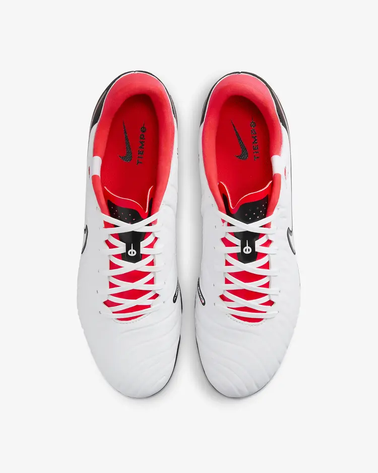 NIKE TIEMPO LEGEND 10 ACADEMY, WHITE/BLACK-BRIGHT CRIMSON