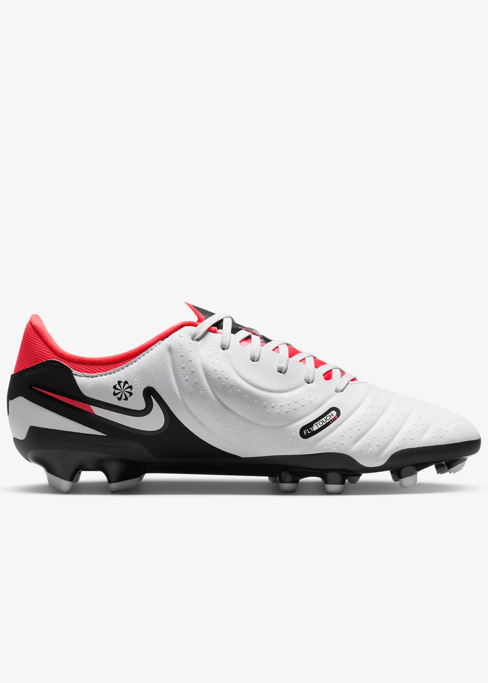 NIKE TIEMPO LEGEND 10 ACADEMY, WHITE/BLACK-BRIGHT CRIMSON