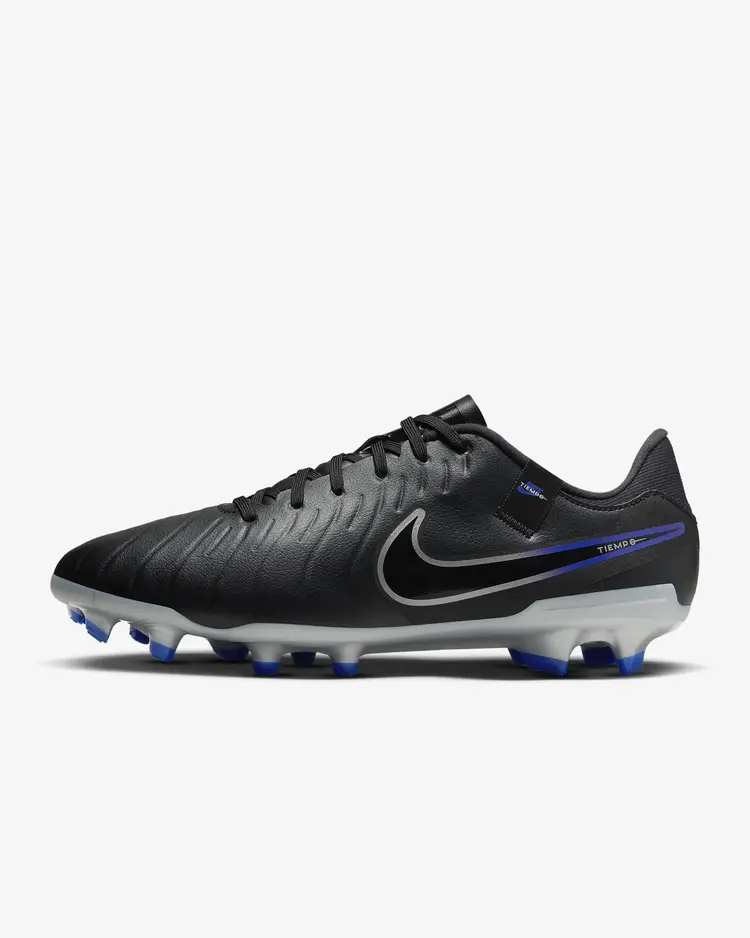 NIKE TIEMPO LEGEND 10 ACADEMY, BLACK/CHROME-HYPER ROYAL