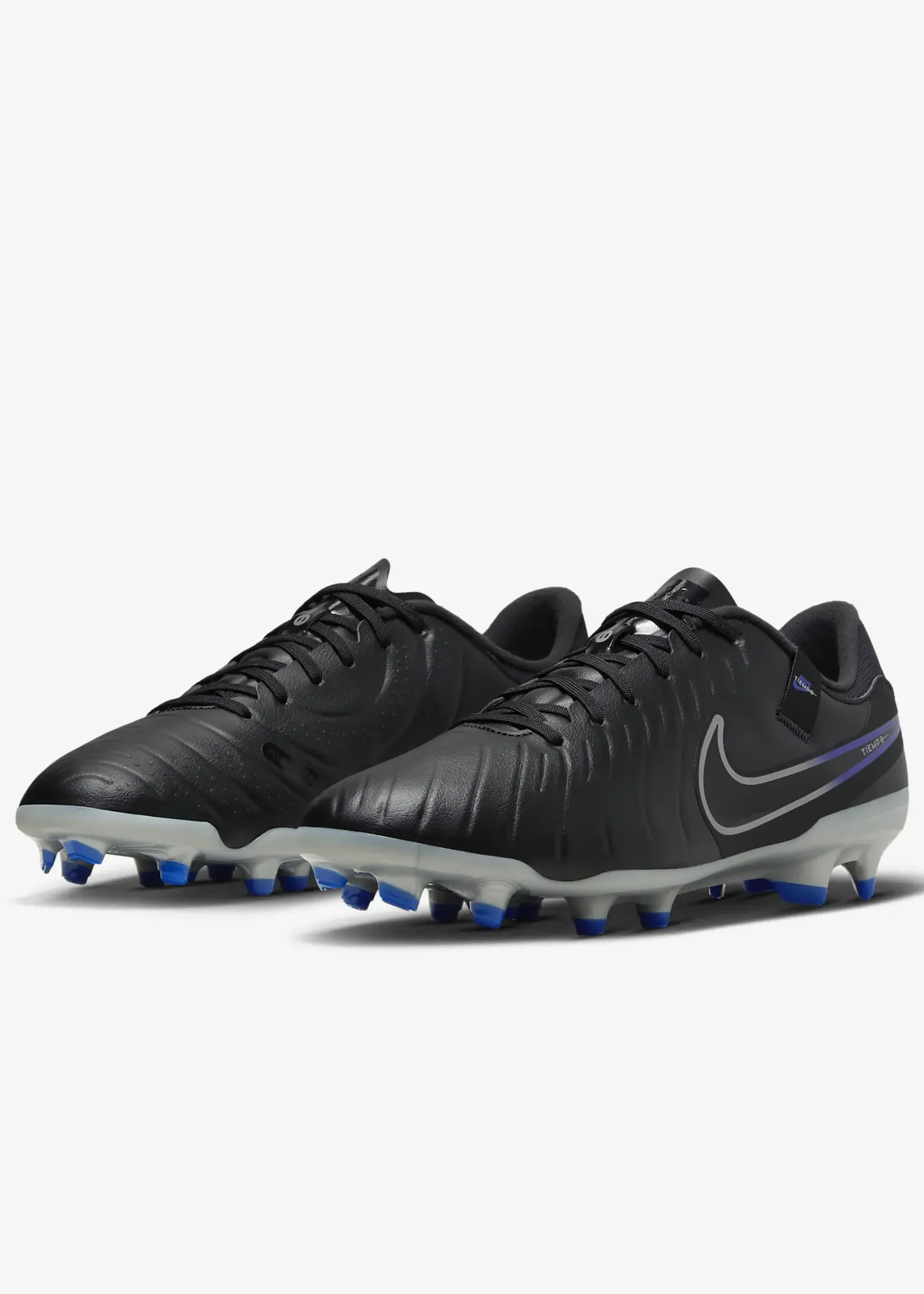 NIKE TIEMPO LEGEND 10 ACADEMY, BLACK/CHROME-HYPER ROYAL