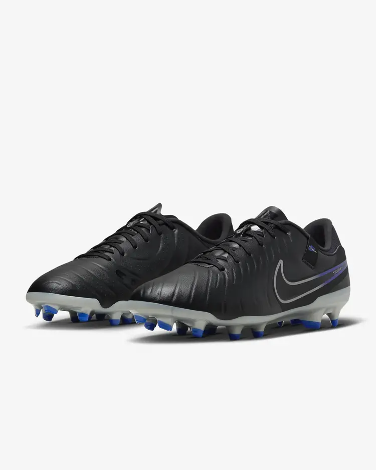 NIKE TIEMPO LEGEND 10 ACADEMY, BLACK/CHROME-HYPER ROYAL