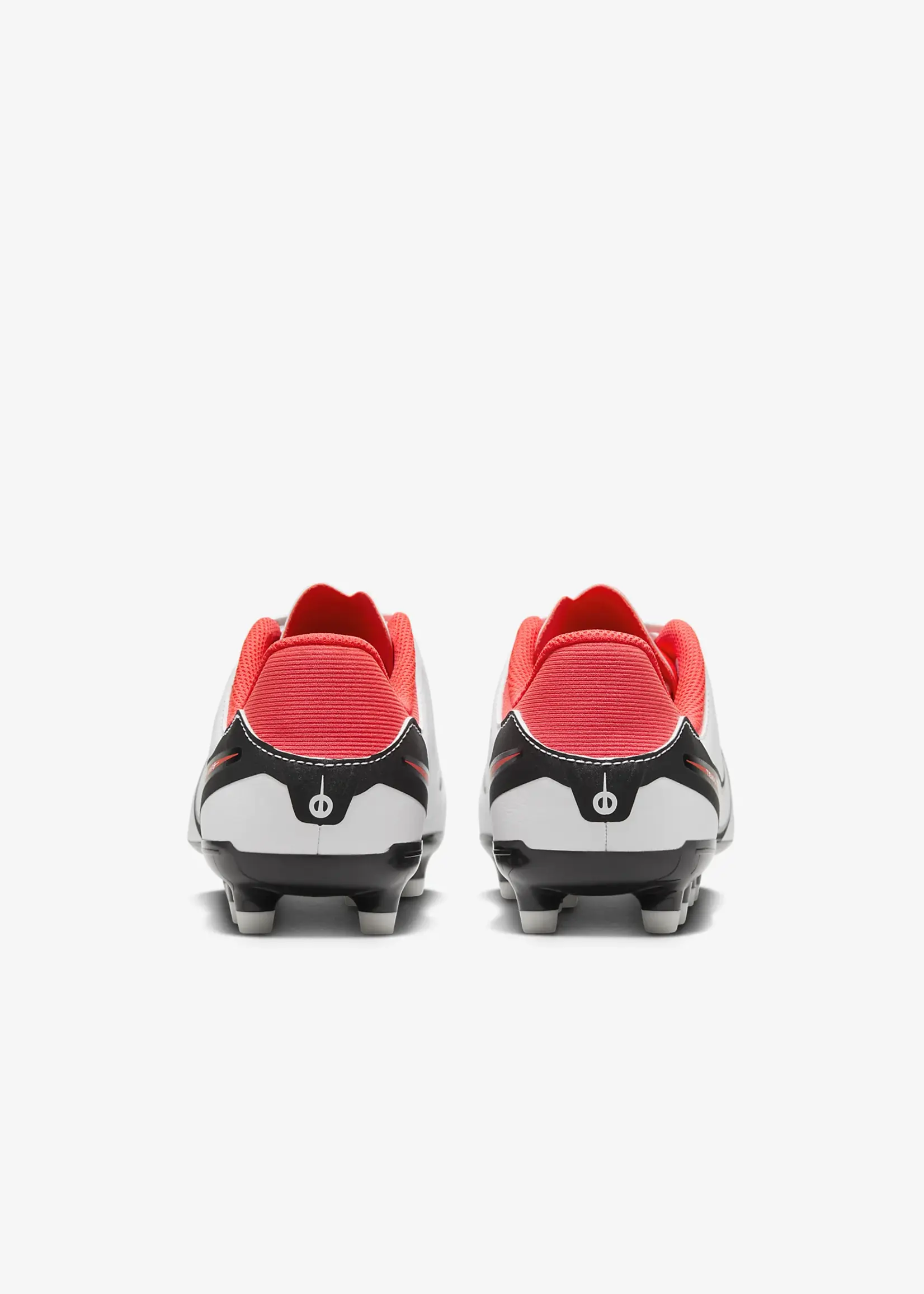 NIKE JR LEGEND 10 ACADEMY FG/MG, WHITE/BLACK-BRIGHT CRIMSON