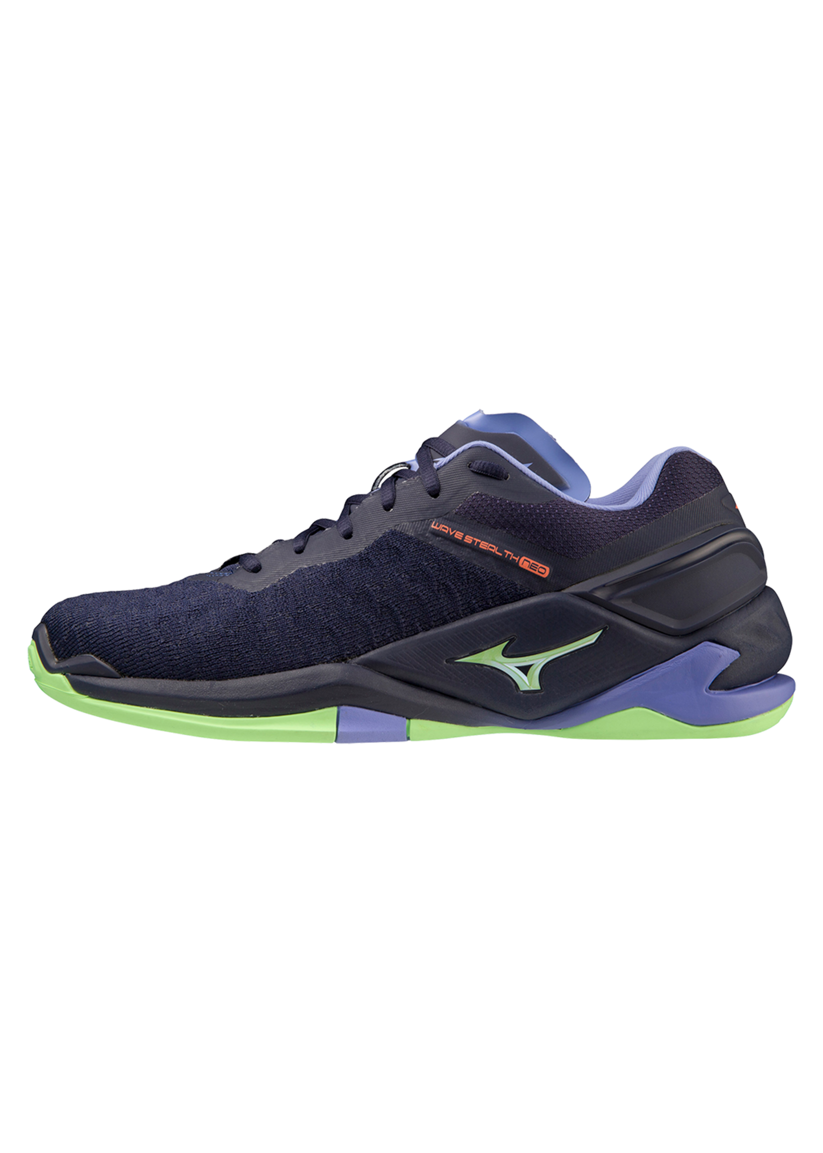 MIZUNO WAVE STEALTH NEO(U) - EBLUE/TECHGREEN/LOLITE