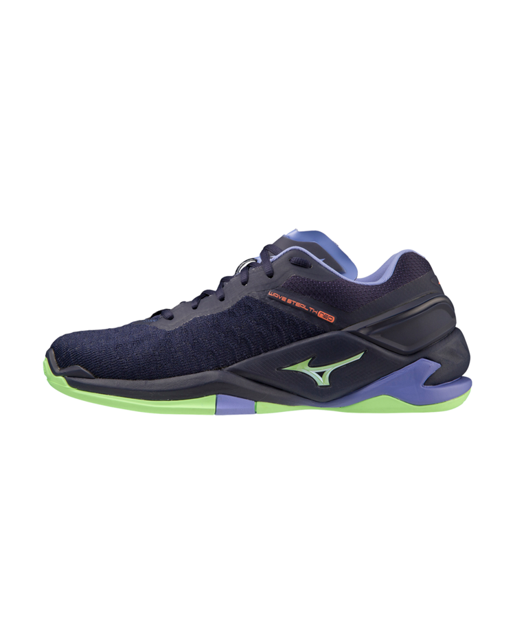 MIZUNO WAVE STEALTH NEO(U) - EBLUE/TECHGREEN/LOLITE