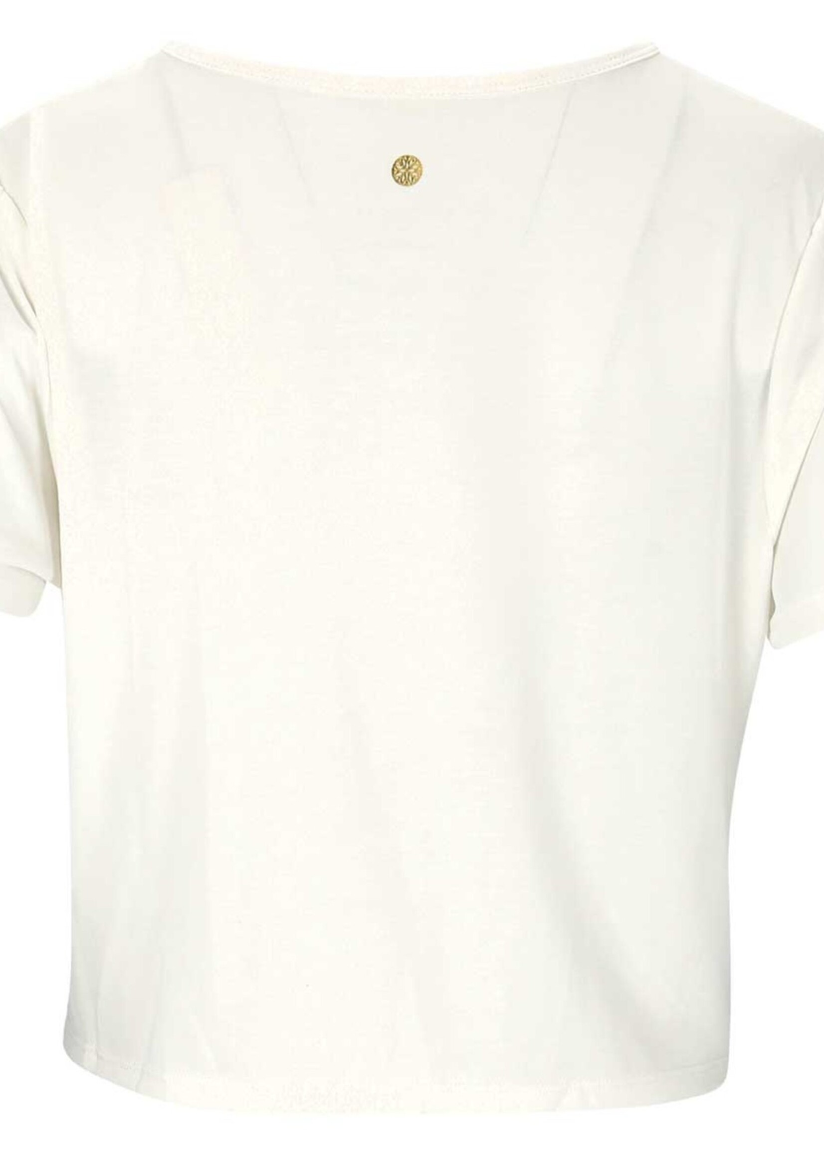 Athlecia DIAMY W CROPPED TEE EA221210-1002 white