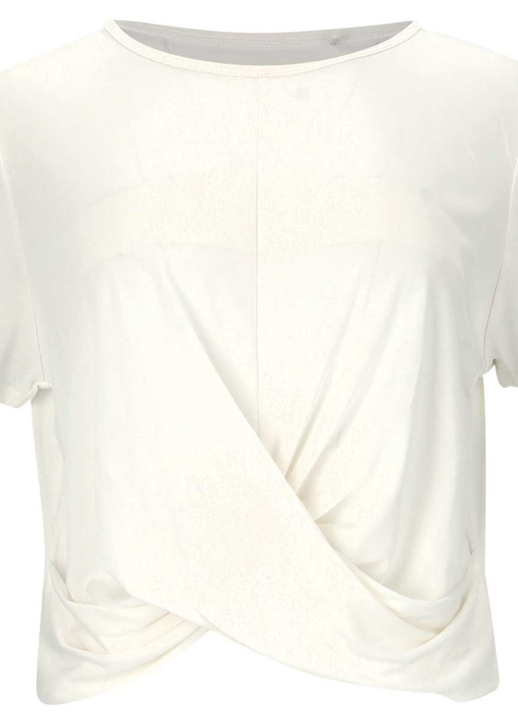Athlecia DIAMY W CROPPED TEE EA221210-1002 white