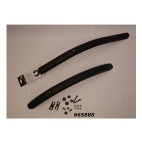 SPATBORDSET 28 SKS PVC 45MM ZW