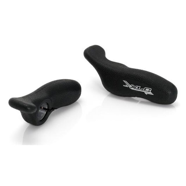 BAR ENDS XLC COMP ALM 125MM ZW STEL