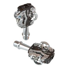 PEDAAL XLC ATB SPD DUBBEL ALM ZW/ZI STEL PDS15